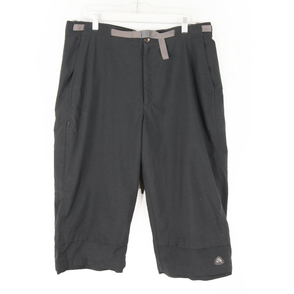 Vintage Nike ACG Dark Grey Athletic Hiking Cargo Shorts Pants